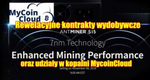 Rewelacyjne kontrakty wydobywcze w technologii 7nm oraz udziały w kopalni MycoinCloud