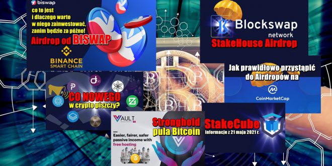 Biswap – co to jest i dlaczego warto w niego zainwestować VAULT.Investments Stronghold – pula Bitcoin. Co nowego w crypto piszczy #40