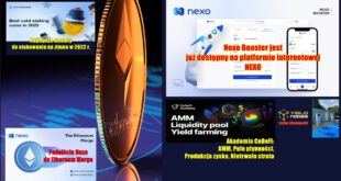 Nexo Booster jest już dostępny na platformie internetowej NEXO. YieldNodes ważna wiadomość! Akademia CeDeFi AMM, Pule płynności...