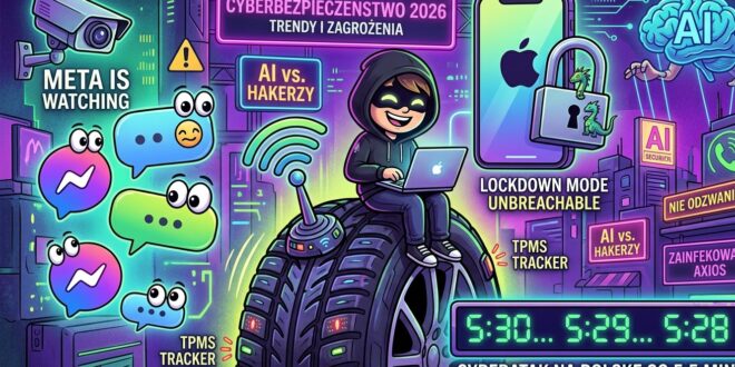 Cyfrowy survival 2026 Jak nie zostać obiadem dla hakerów i dlaczego Twoja opona może Cię śledzić