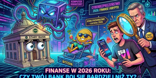 Komputery kwantowe, fałszywe nadpłaty i Wielki Brat z Brukseli. Witamy w cyfrowym cyrku 2026!